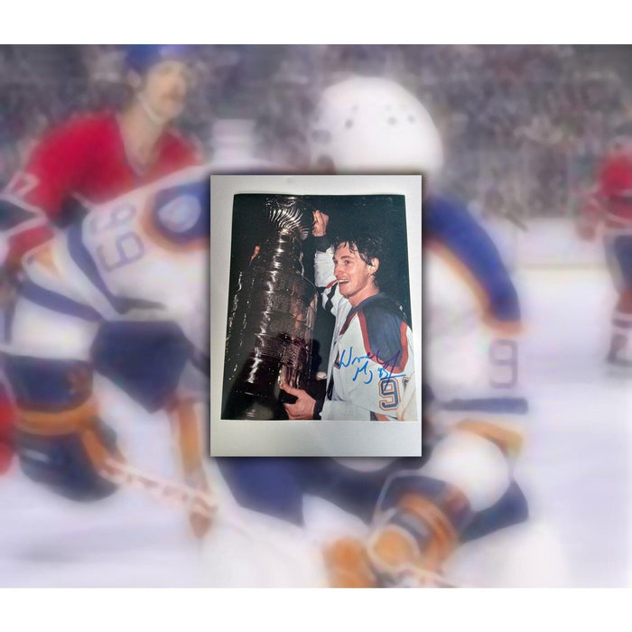 Wayne Gretzky Edmonton Oilers 8 x 10 signed photo with proof