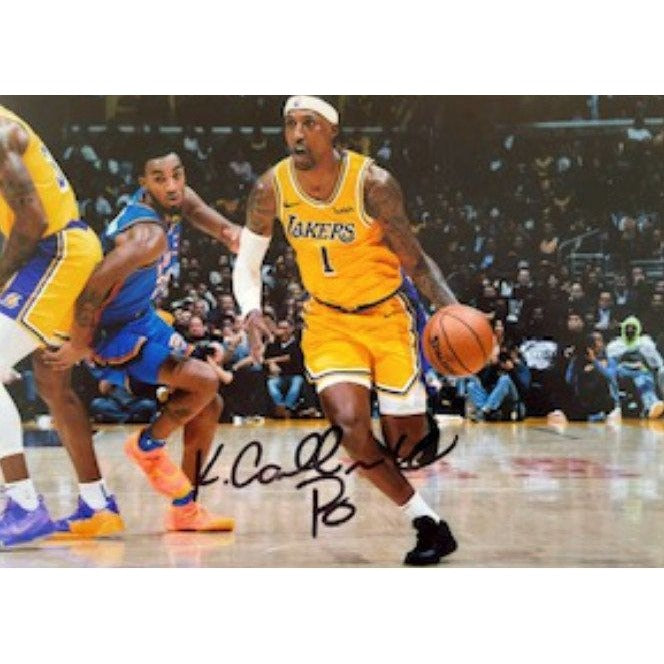 Kentavious Caldwell-Pope Los Angeles Lakers 5 x 7 photo signed - Awesome Artifacts 