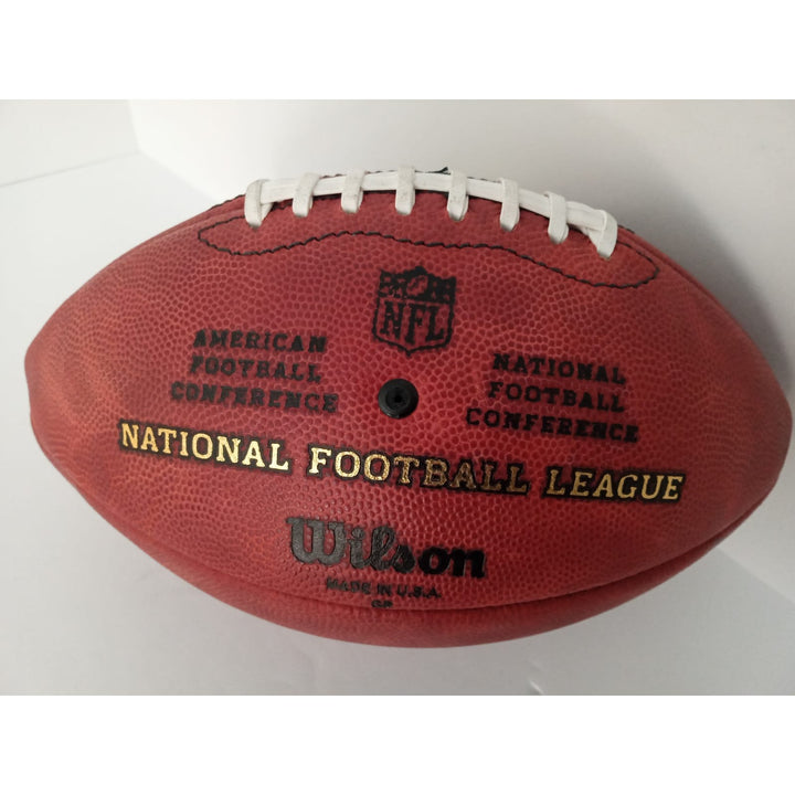 New England Patriots Tom Brady Bill Belichick NFL game football - Awesome Artifacts 