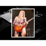 Load image into Gallery viewer, Alex lifeson of Rush 8 by 10 signed photo
