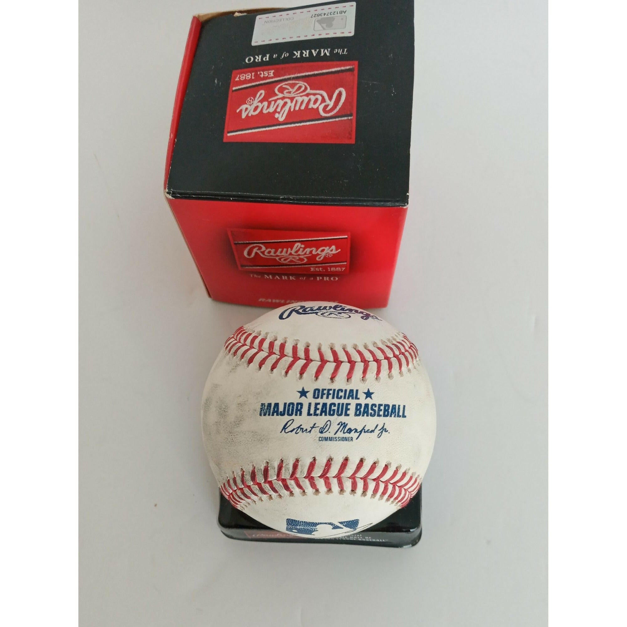 Carlos Carrera, Jose Altuve, Alex Bregman, Justin Verlander MLB baseball signed with proof