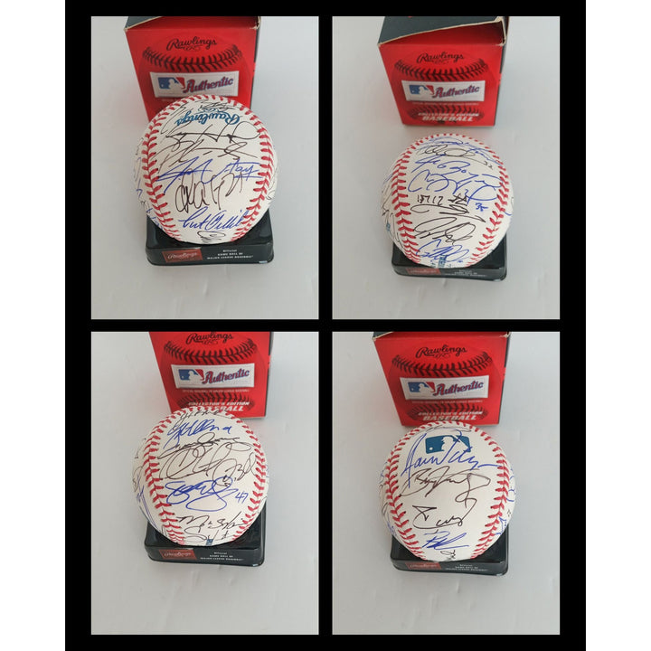 Philadelphia Phillies Ryan Howard, Jimmy Rollins, Cole Hamels 2008 World Series champs team signed ball  with proof - Awesome Artifacts 