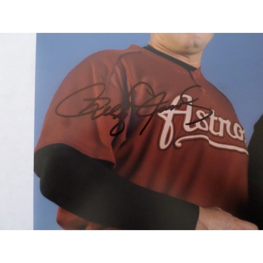 Nolan Ryan and Roger Clemens 8 x 10 sign photo
