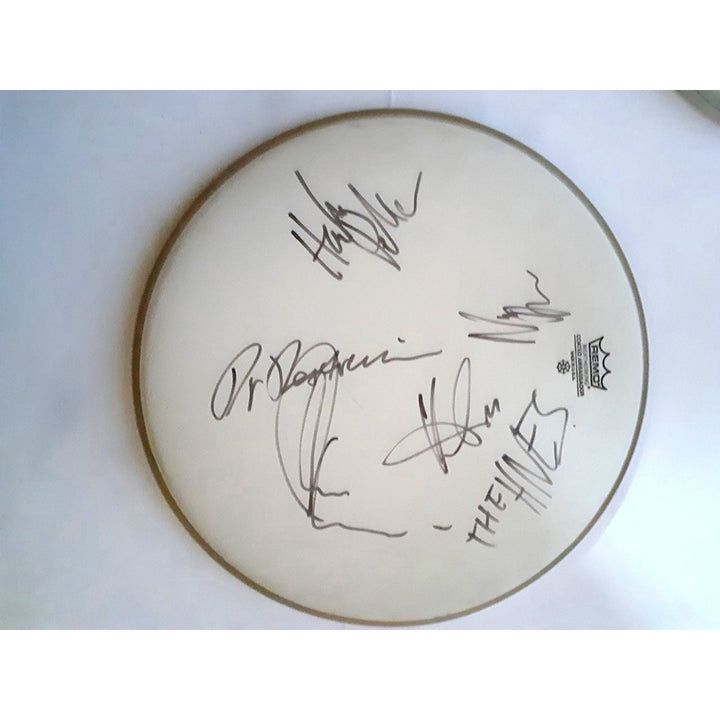 The Hives 14in Remo drum head signed - Awesome Artifacts 