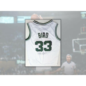 Larry Bird Boston Celtics authentic jersey signed with proof