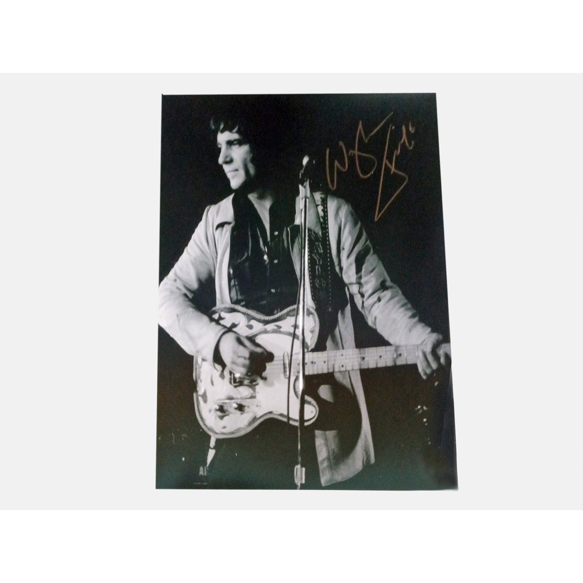 Waylon Jennings 8 by 10 signed photo with proof