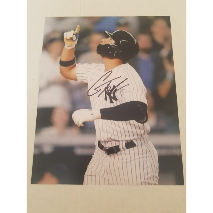 Gleyber Torres 8 x 10 signed photo