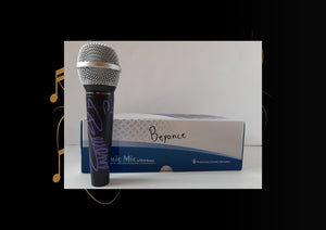 Beyonce Knowles microphone signed with proof