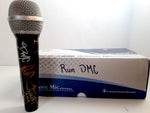 Load image into Gallery viewer, Run-DMC all three members signed microphone signed with proof
