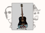 Load image into Gallery viewer, Barry, Robin and Maurice Gibb the Bee Gees one of a kind guitar signed with proof

