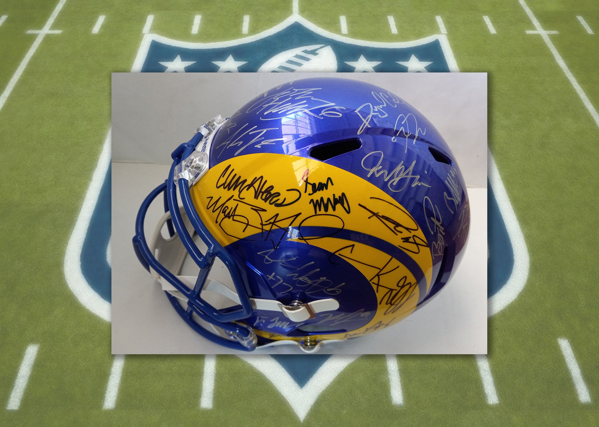  Rams Cooper Kupp Signed Full Size Speed Rep Helmet Fanatics -  Autographed NFL Helmets : Collectibles & Fine Art