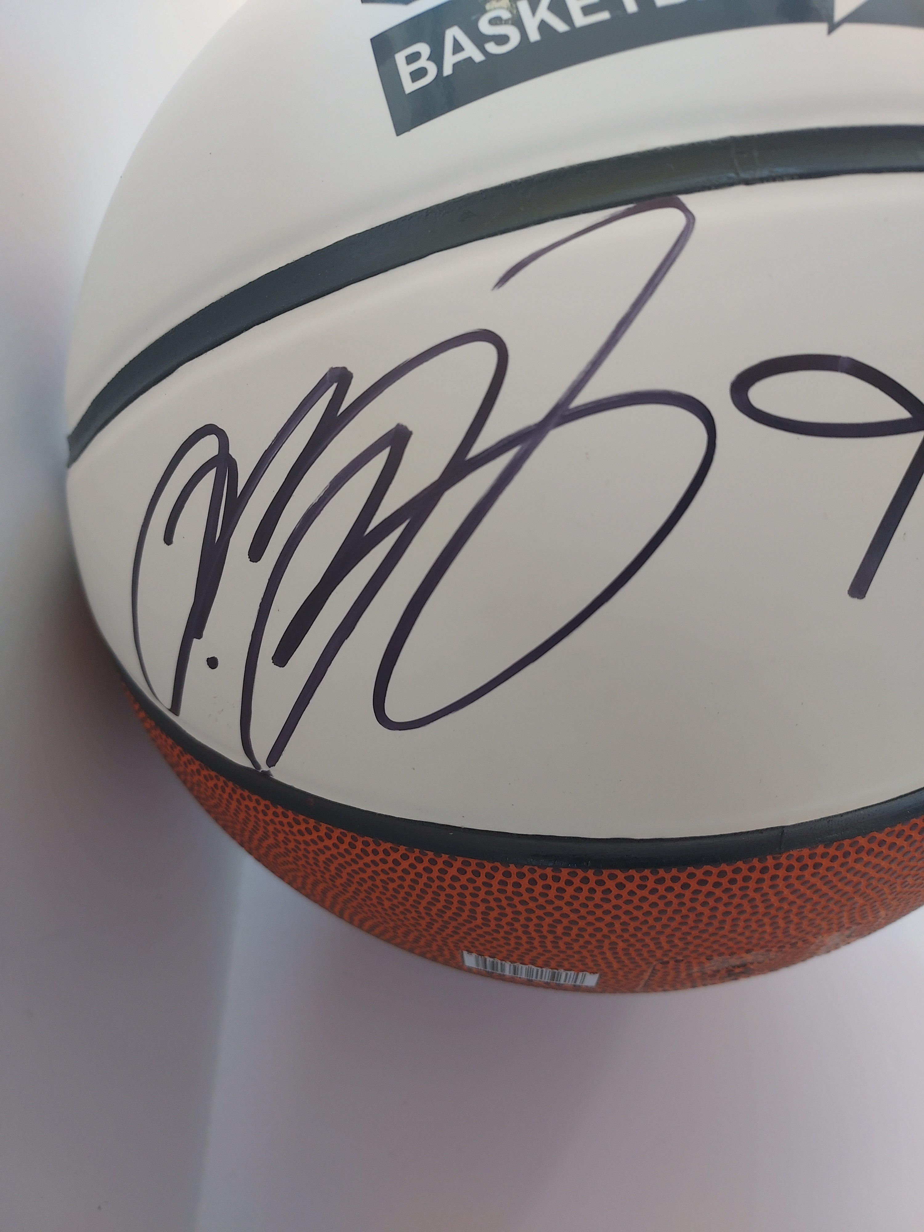 Kobe Bryant Los Angeles Lakers Autographed Blue Nike 2008 USA