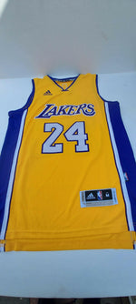 Load image into Gallery viewer, Kobe Bryant Los Angeles Lakers signed game YELLOW model jersey with proof
