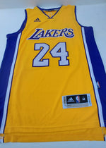 Load image into Gallery viewer, Kobe Bryant Los Angeles Lakers signed game YELLOW model jersey with proof
