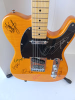 Load image into Gallery viewer, Bruce Springsteen, Clarence Clemons, Max Weinberg, Danny Federici, The E Street Band Telecaster signed guitar with proof
