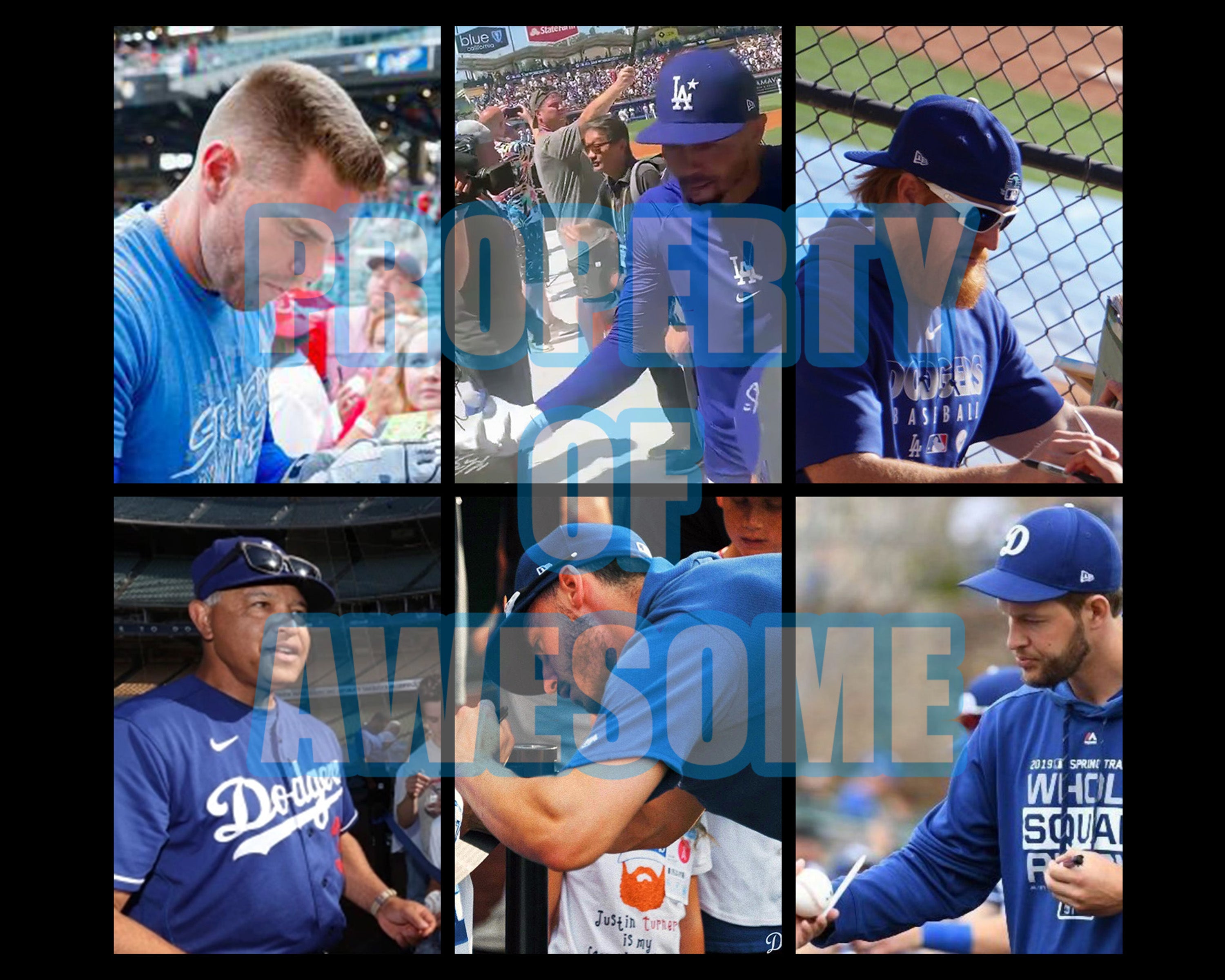 Justin Turner Autographed Dodgers Batting Helmet