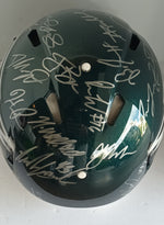 Load image into Gallery viewer, Philadelphia Eagles 2022-23 full size speed replica team signed helmet with proof
