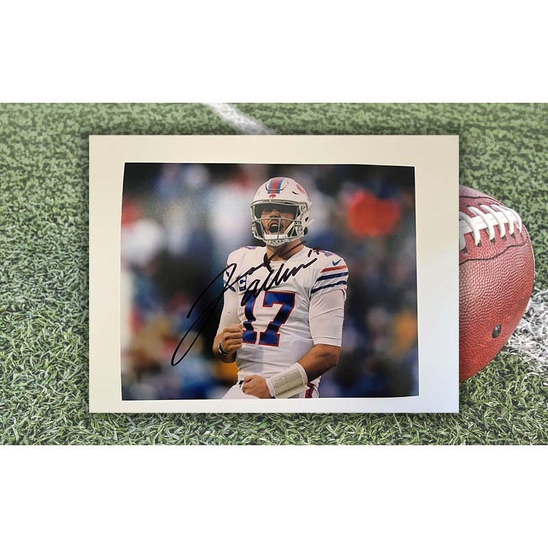 Buffalo Bills Josh Allen 8x10 photo signed with proof