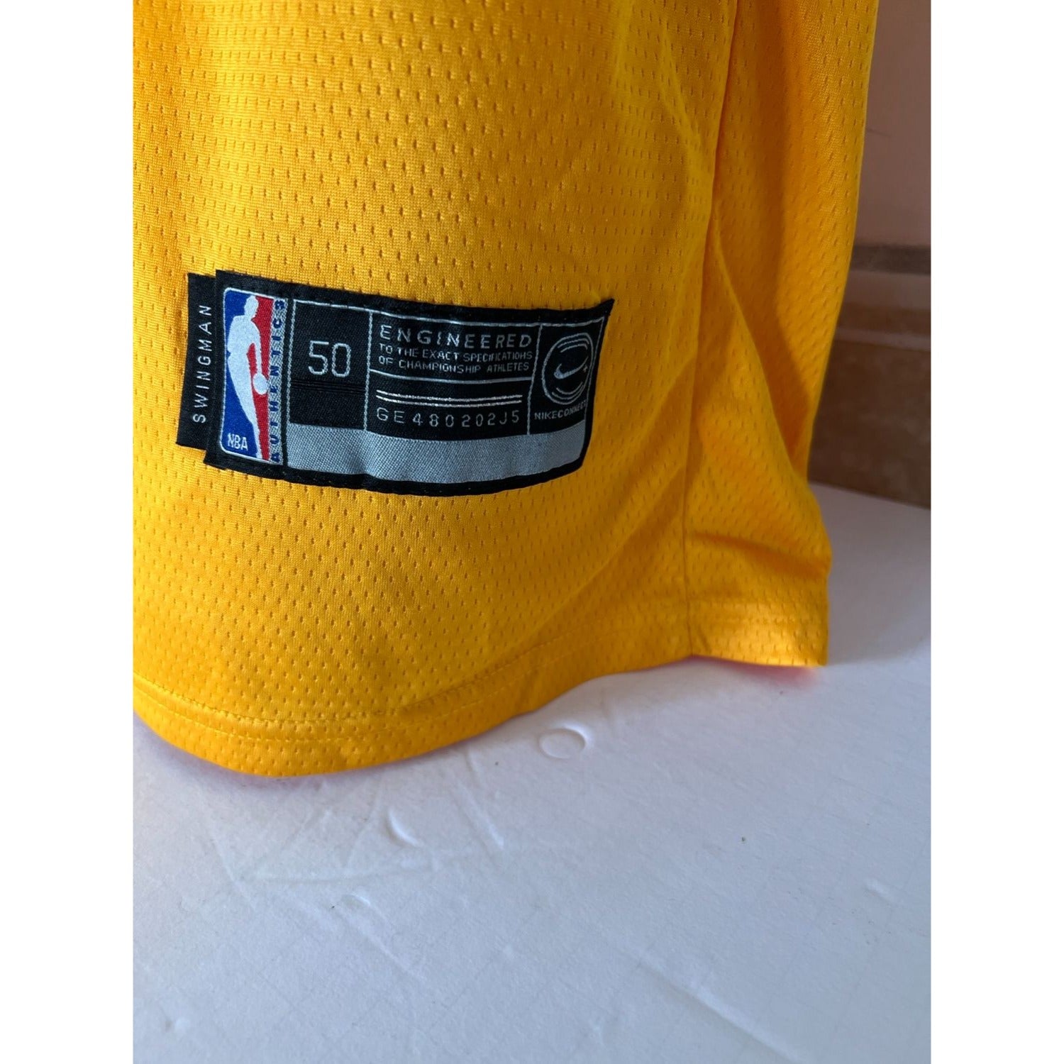 Lebron James Los Angeles Lakers Nike Size 50 Game Model Jersey 