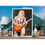 Load image into Gallery viewer, Alex lifeson Rush 5 x 7 photo signed
