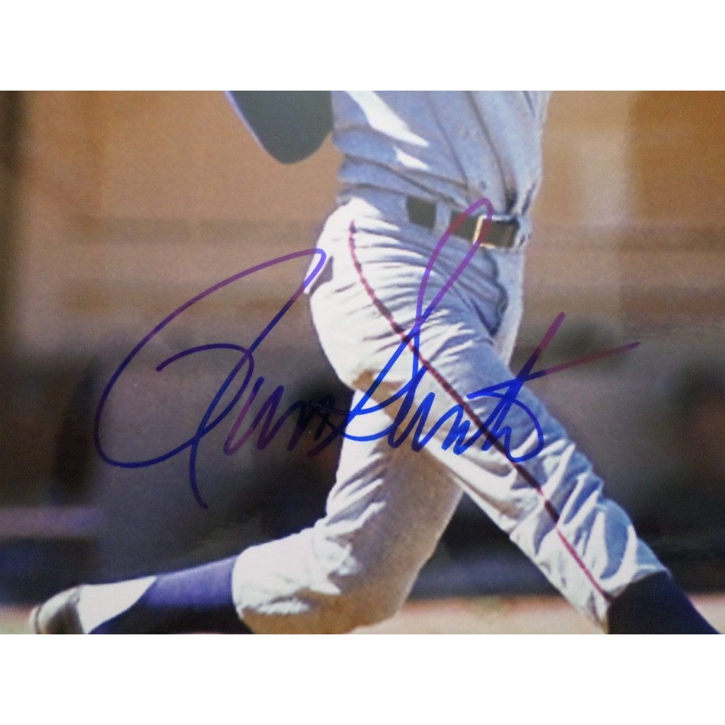 Ron Santo Chicago Cubs 8 by 10 signed photo