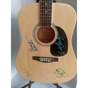 Neil Young, Buffalo Springfield Huntington acoustic guitar signed with proof