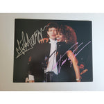 Load image into Gallery viewer, Tina Turner and Mick Jagger 8x10 photo sign with proof
