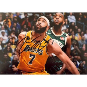 JaVale McGee Los Angeles Lakers 5 x 7 photo signed with proof