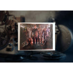 Load image into Gallery viewer, Guardians of the Galaxy Zoe Saldana, Dave Bautista, Vin Diesel, Chris Pratt, Bradley Cooper 8 by 10 signed photo with proof
