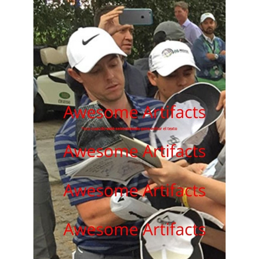 Rory McIlroy PGA golf star signed 8 x 10 photo with proof - Awesome Artifacts 