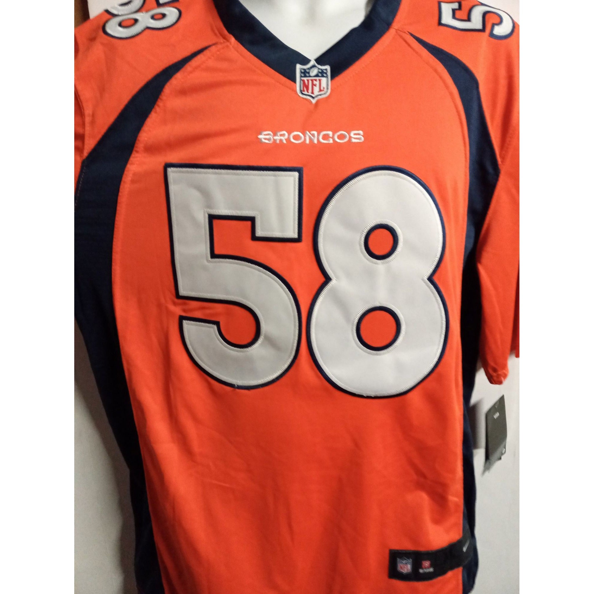 Awesome Artifacts Von Miller Denver Broncos Super Bowl MVP Signed Jersey by Awesome Artifact