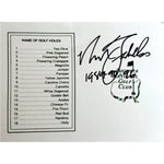 Load image into Gallery viewer, Nick Faldo Masters score card signed
