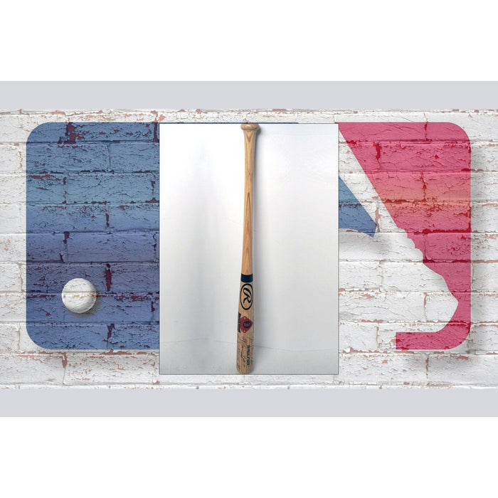 Mookie Betts Boston 2018 Boston Red Sox World Series champions team signed bat signed with proof