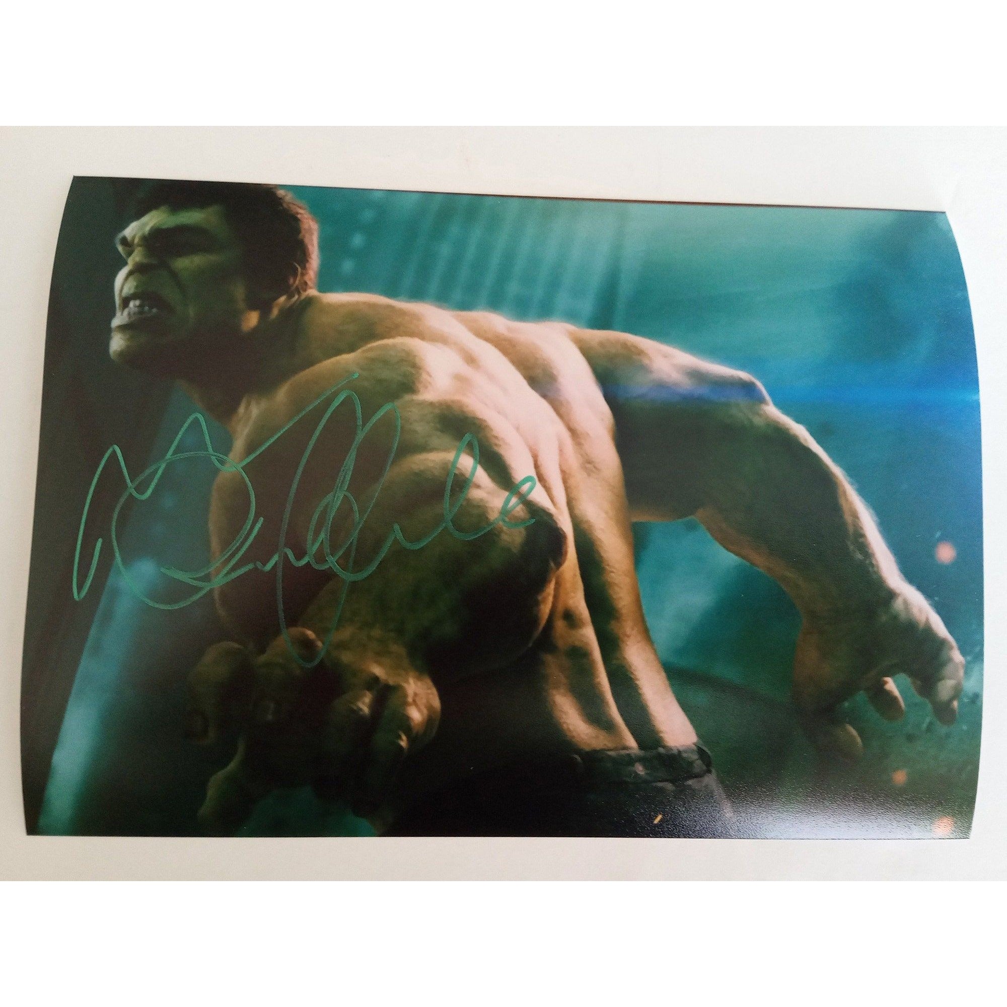 Mark Ruffalo Hulk  The Avengers 5x7 5 x 7 photo signed with proof