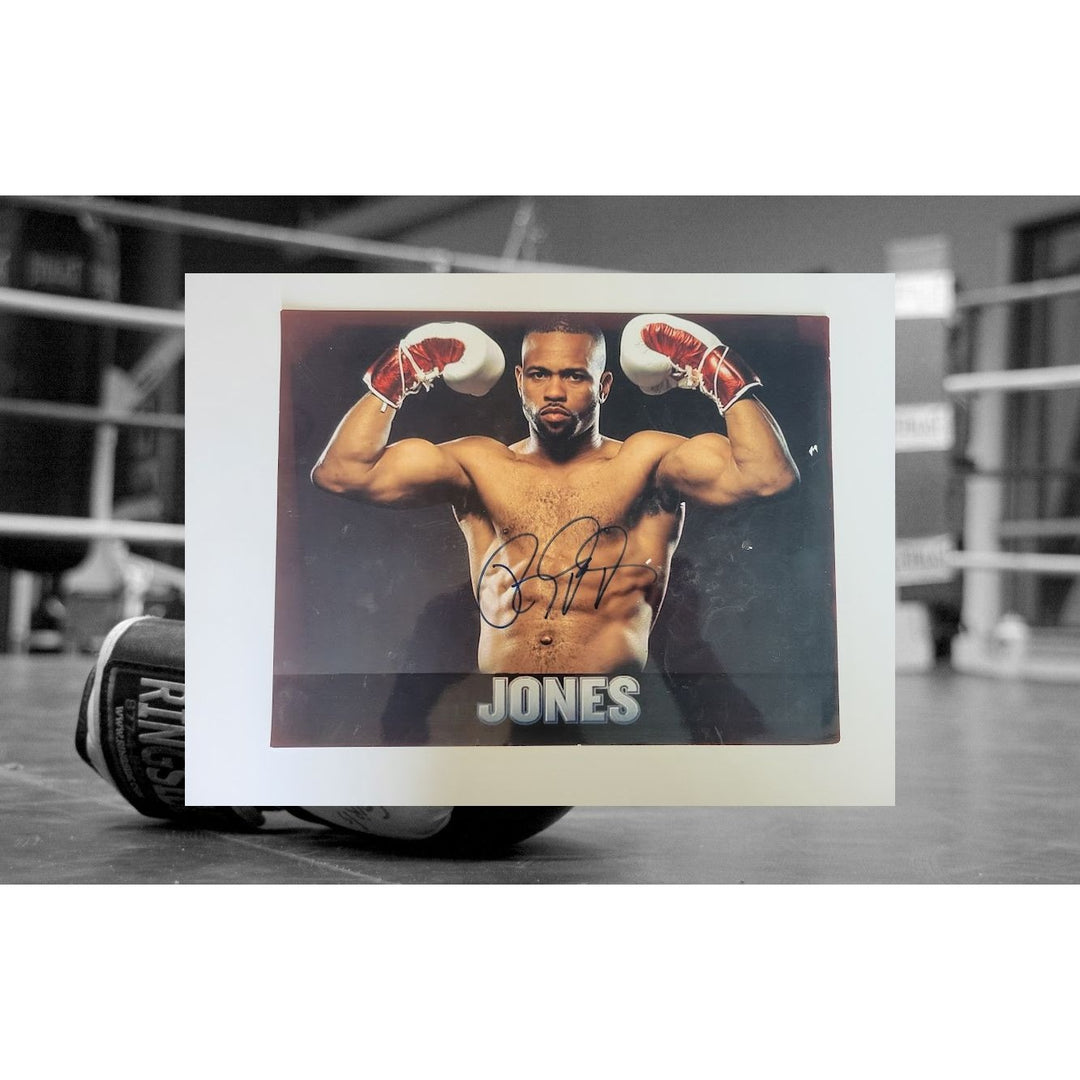 Roy Jones jr. 8 x 10 photo signed - Awesome Artifacts 