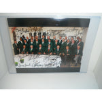 Load image into Gallery viewer, Tiger Woods, Jack Nicklaus, Phil Mickelson 11x14 Masters photo signed with proof
