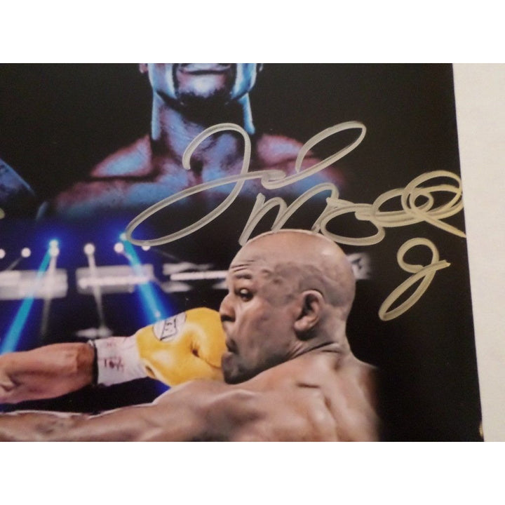 Floyd Mayweather Jr and Manny Pacquiao 8x10 signed photo