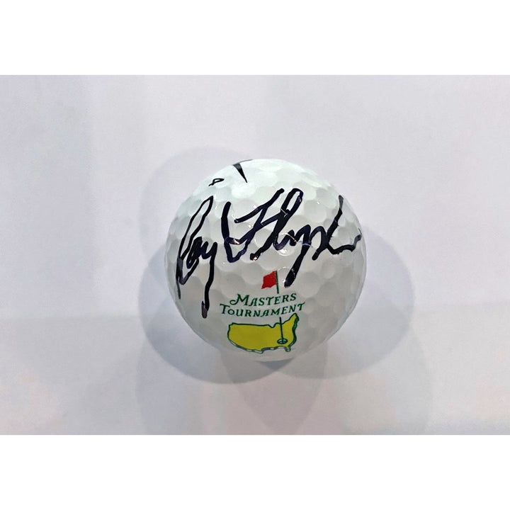 Raymond Floyd Masters signed golf ball with proof - Awesome Artifacts 