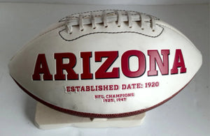 Kurt Warner Arizona Cardinals full size football signed