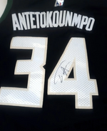 Load image into Gallery viewer, Giannis Antetokounmpo Milwaukee Bucks signed authentic jersey with proof
