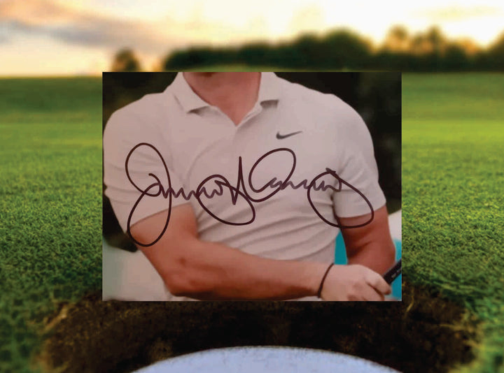 Rory McIlroy 8 x 10 photo signed with proof - Awesome Artifacts 