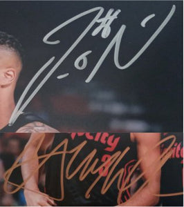 CJ McCollum and Damian Lillard Portland Trail Blazers 8 x 10 photo signed with proof