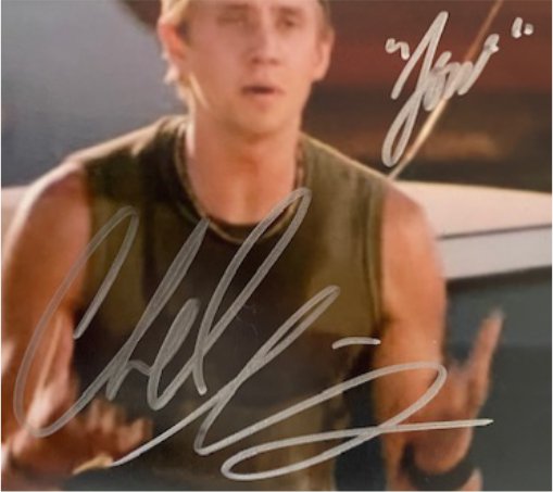 Chad Lindberg Jesse Fast and Furious 5 x 7 photo signed