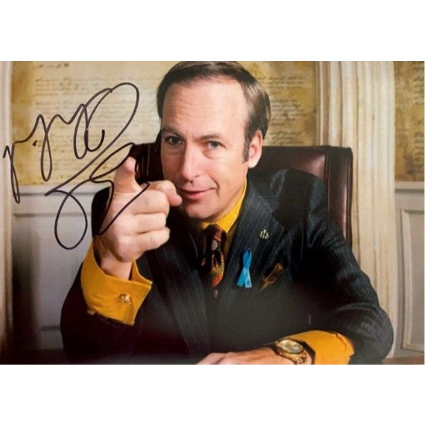 Bob Odenkirk Saul Goodman Breaking Bad 5 x 7 photo signed with proof