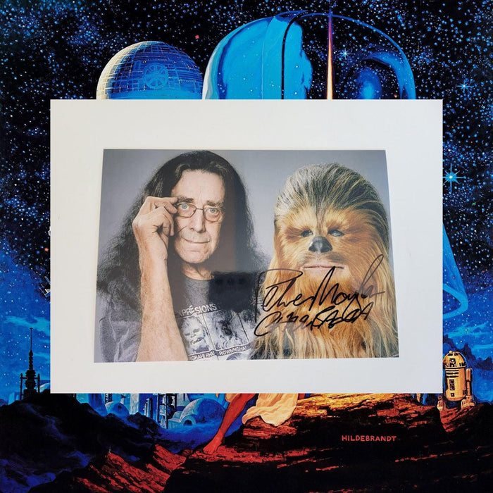 Peter Mayhew Chewbacca Star Wars 5x7 photo signed