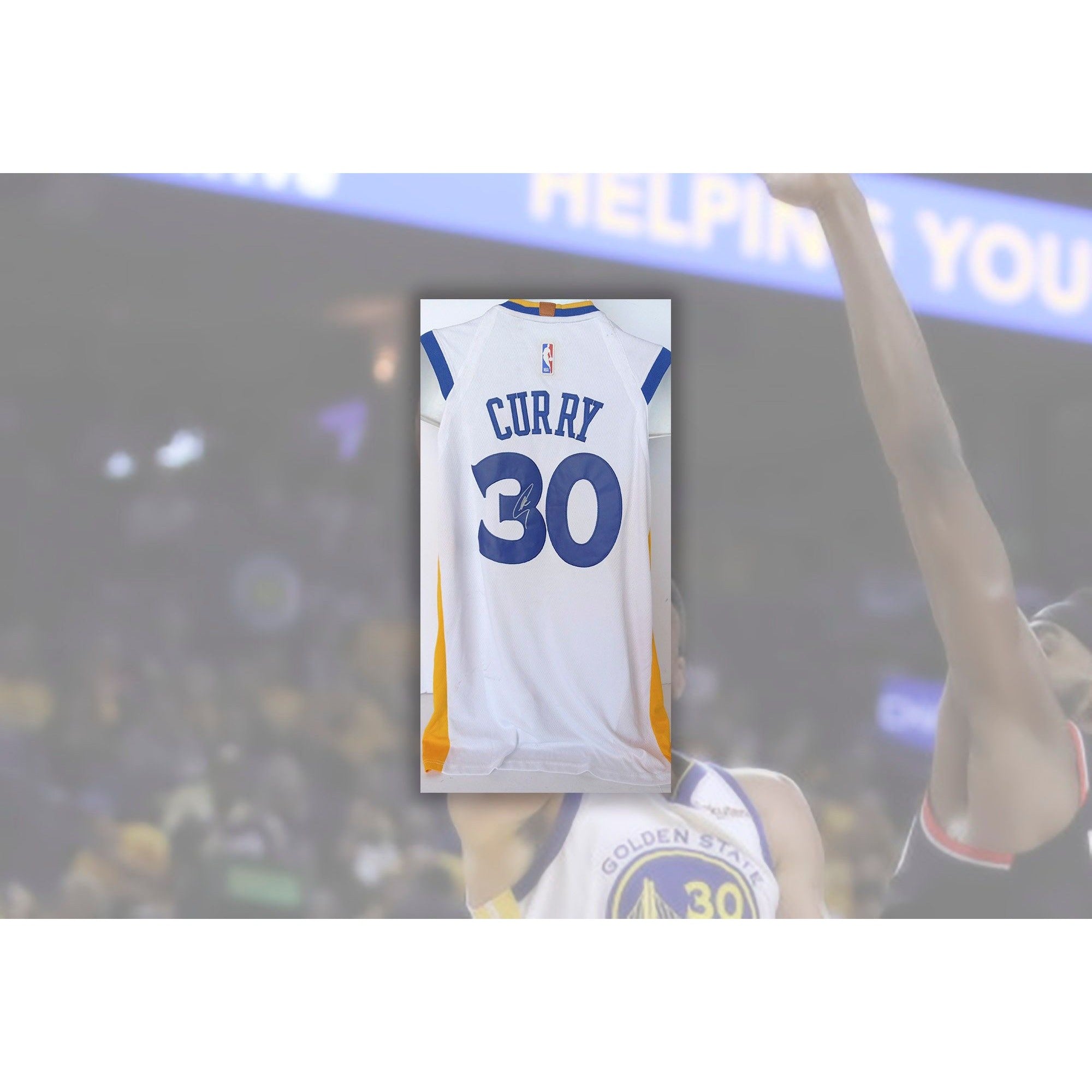 Stephen Curry Autographed Golden State Warriors Authentic Jersey