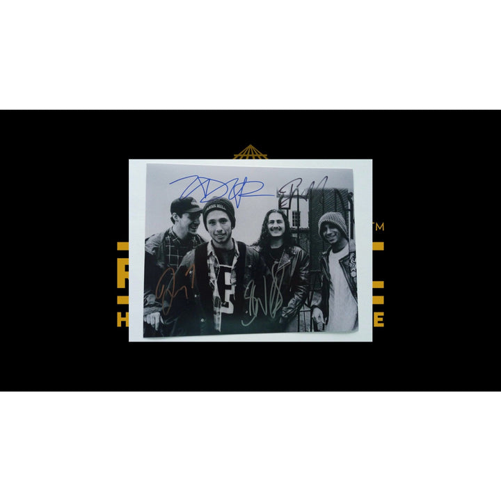 Zack Dela Rocha Tom Morello Rage Against the Machine 8 by 10 signed photo with proof - Awesome Artifacts 