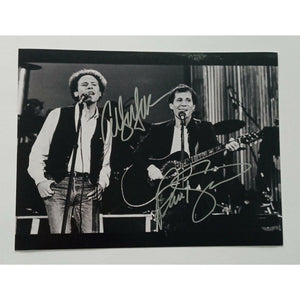 Paul Simon and Art Garfunkel 8 x 10 signed photo with proof