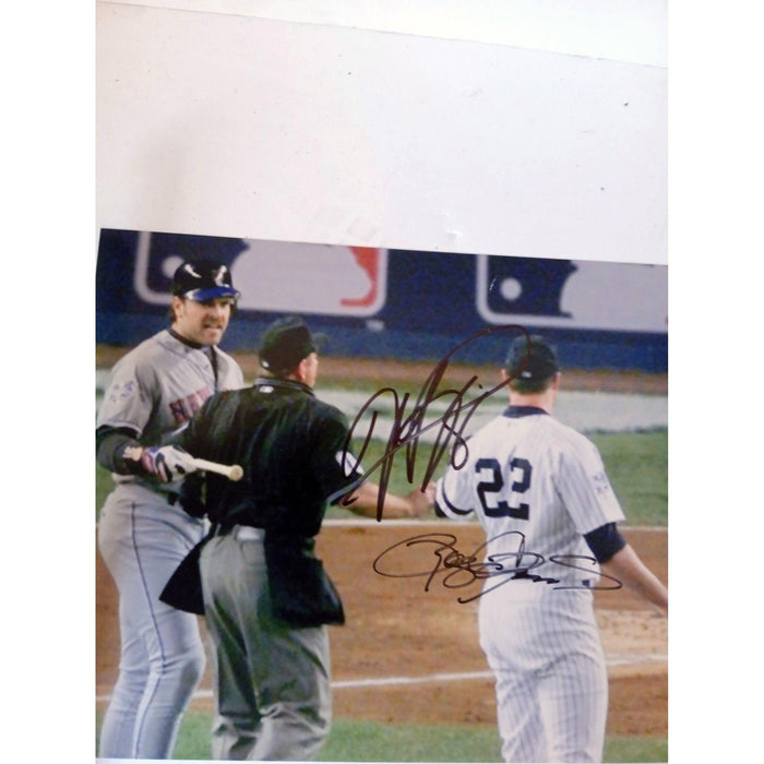 Certificate of Authenticity for Mike Piazza and Roger Clemens 8 by 10 signed photo