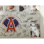 Load image into Gallery viewer, Anaheim Angels World Series champs Troy Glaus Tim salmon Garrett Anderson  Darrin Erstad 13x11 team signed
